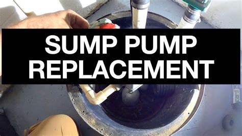 SUMP PUMP Replacement | Liberty Pump - YouTube