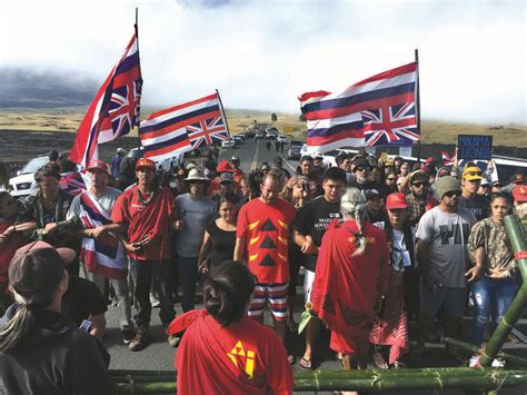 Protesters to Kim: Inclusion of TMT in vision for Maunakea still an obstacle to ‘Way Forward ...