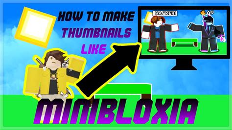 How to Make Thumbnails like MiniBloxia (Roblox Bedwars) - YouTube