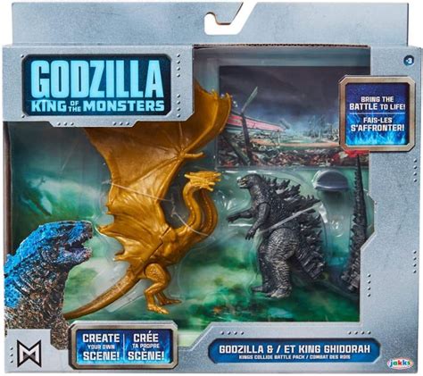 Godzilla: King of The Monsters Godzilla vs King Ghidorah Set : Amazon.co.uk: Toys & Games