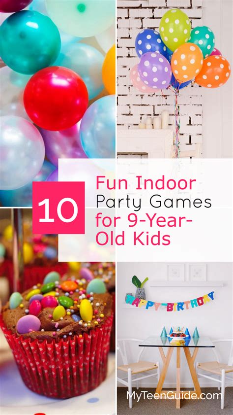 Indoor party games for age 9 my kids guide – Artofit