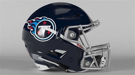 TENNESSEE TITANS Helmet Football AFC SOUTH PBR 3D model | CGTrader