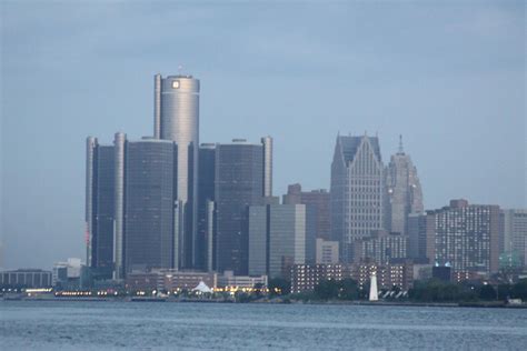 Michigan Exposures: The Detroit Skyline at Sunrise