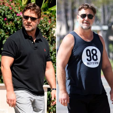 Russell Crowe Shows Off His 52-Pound Weight Loss — See the Pics ...