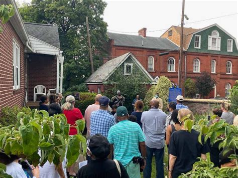 Community Dedicates Historical Marker in Cumberland, Maryland