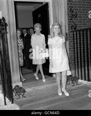 American ambassador Walter Annenberg and his wife Lee arriving at St Martin-in-the-Fields Church ...