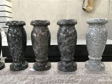 Wholesale Polished Granite Cemetery Flower Vases from China ...