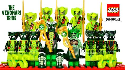 LEGO® Ninjago Rise of the Snakes Venomari Tribe Serpentine Minifigure Collection | Lego ninjago ...