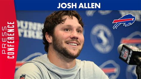 Josh Allen: "I've Never Been More Focused on Football"