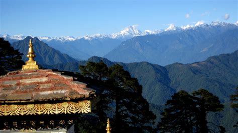 snow covered Himalayas Bhutan | Natural landmarks, Himalayas, Adventure