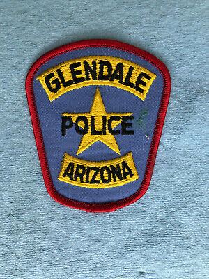 City of Glendale Police Arizona Police Patch Vintage | eBay