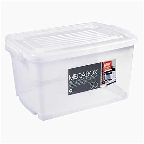 Megabox High Impact Resistant Storage Box 30L - 155L | Shopee Philippines