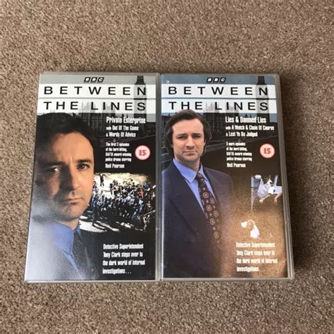 BETWEEN THE LINES - Episodes 7-9 - BBC - PAL VHS Video Tape £0.99 - PicClick UK