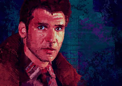 Harrison Ford Blade Runner Portrait I digitally painted. : r/bladerunner