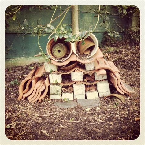 insect hotel in our garden diy | Insect hotel, Children's garden, Bug hotel