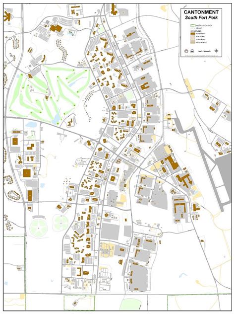 Fort Polk Map Of Base