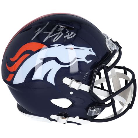 Denver Broncos Signed Full Sized Helmets | Memorabilia