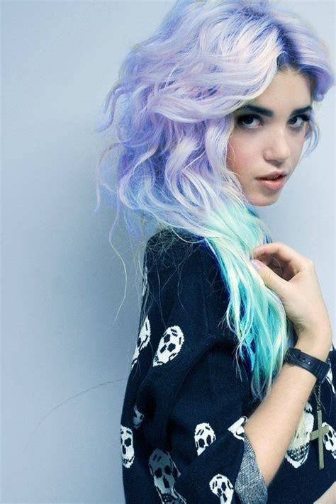 cyan hair on Tumblr