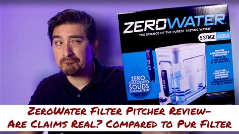 ZeroWater Filter Pitcher Review - Are The Claims Real? Compared to Pur ...