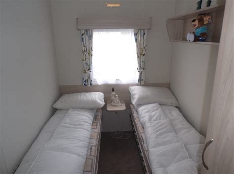 Caravan for hire at Haven Church Farm Holiday Village. UK Caravan Rental