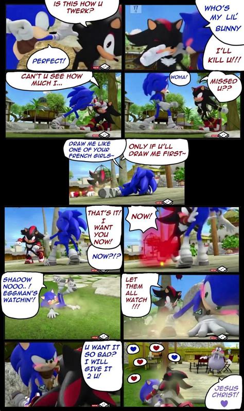 Sonadow Boom2 | Sonic and shadow, Sonic the movie, Fun comics