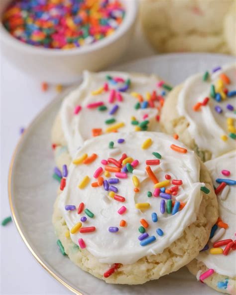 Funfetti Cookies | Funfetti cake mix cookies, Cookie recipes, Funfetti cookies