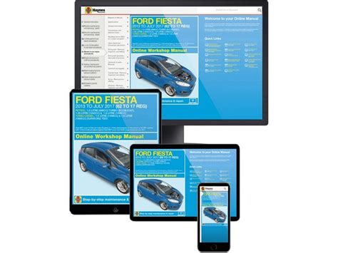 Haynes Online Manual Ford Fiesta 2013-17 - 1 Year | Halfords UK