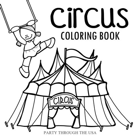 Circus Coloring Book