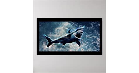 Shark Poster | Zazzle