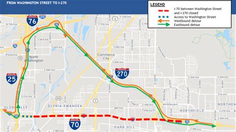 Interstate 70 closed this weekend for “historic shift” in Denver traffic