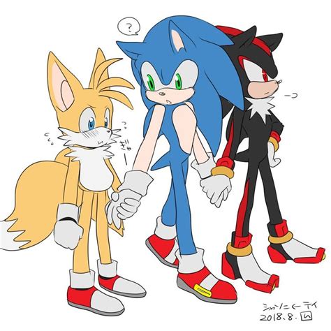 Sonic the hedgehog y Shadow the hedgehog y miles "Tails" Prower | Chèo ...