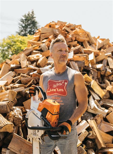 This Family Keeps Their Community Warm by Chopping Firewood for Those in Need | Firewood, Wood ...