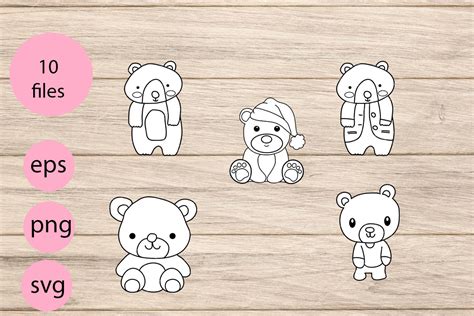 Cute Animal Bundle ,svg,eps,png Graphic by pugpui_nip · Creative Fabrica