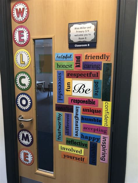 My classroom door design. Welcome sign by lovely Little Leaders. | Classroom door signs, English ...