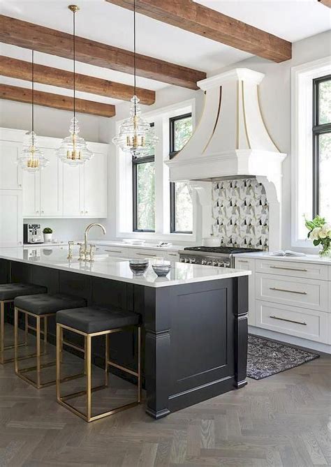 10+ Black And White Modern Farmhouse Kitchen