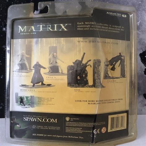 Matrix Lobby Scene Neo Action Figure. Box condition... - Depop