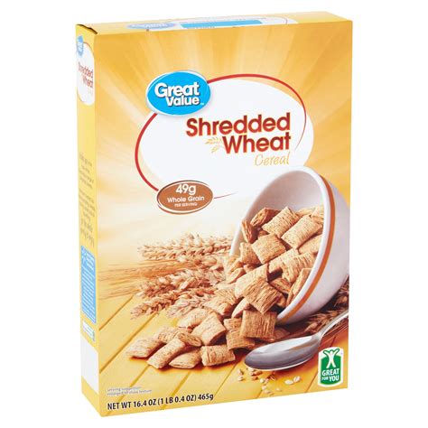 Great Value Shredded Wheat Cereal, 16.4 oz - Walmart.com - Walmart.com