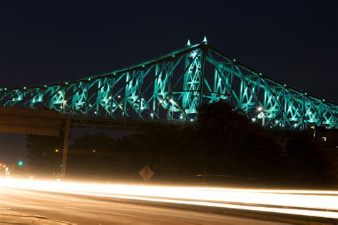 Montreal by night - Jacques Cartier Bridge on Behance