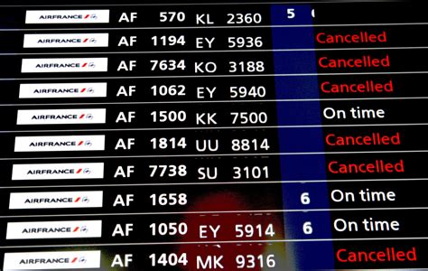 Air France strike sees 30 percent of flights canceled | The Spokesman-Review