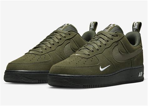 Nike Air Force 1 Low Olive Green Suede DZ45140-300 Release Date | SBD