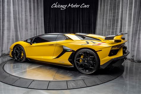 Used 2020 Lamborghini Aventador SVJ LP770-4 Roadster Only 1k Miles! New Giallo Orion! RARE! PPF ...