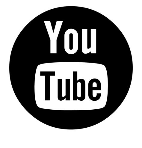 Free Black Youtube Logo Png, Download Free Black Youtube Logo Png png ...