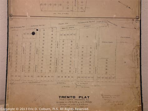 1919 North Providence RI Recorded Plat – Foster Survey Company