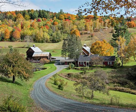 Sleepy Hollow Farm in Pomfret, Vermont Photograph by Scott Miller - Pixels