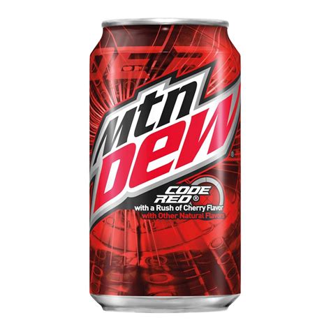 Mountain Dew Code Red Can 12 Oz. - 2 x 12 - CONVENIENT DISTRIBUTOR