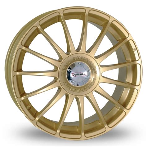 Team Dynamics Monza R Gold 17" Alloy Wheels - Wheelbase