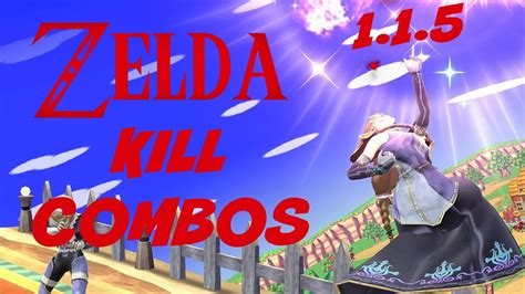 Zelda True Combos, Kill Combos and Kill Setups After Patch 1.1.5 - Super Smash Bros 4 - YouTube