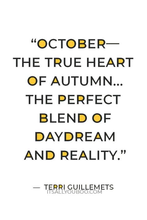 72 Inspirational Happy October Quotes and Sayings