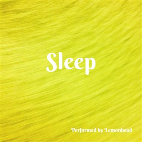 Stream Eric Whitacre--Sleep (Lemonhead Cover) by Lemonhead | Listen online for free on SoundCloud