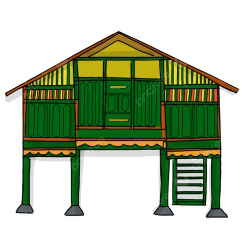 Rumah Adat Aceh, Rumah Adat, Indonesia, Aceh PNG Transparan Clipart dan ...